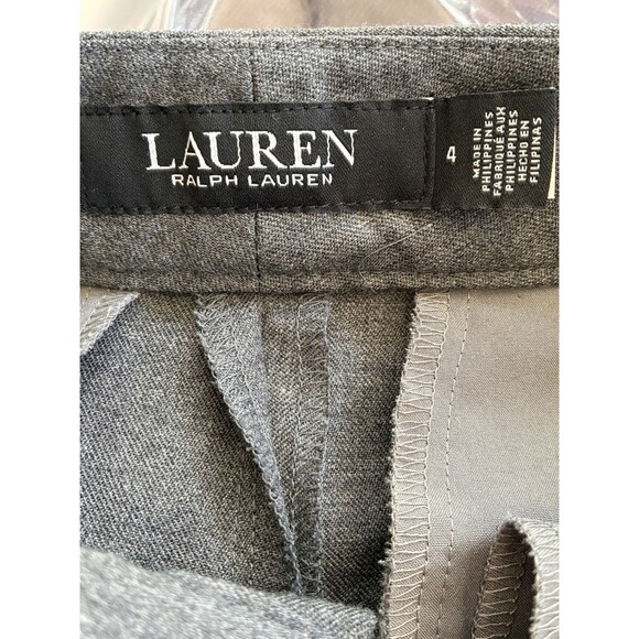 RALPH LAUREN Black Label Wool Trousers Straight Leg 4 - Picture 8 of 10